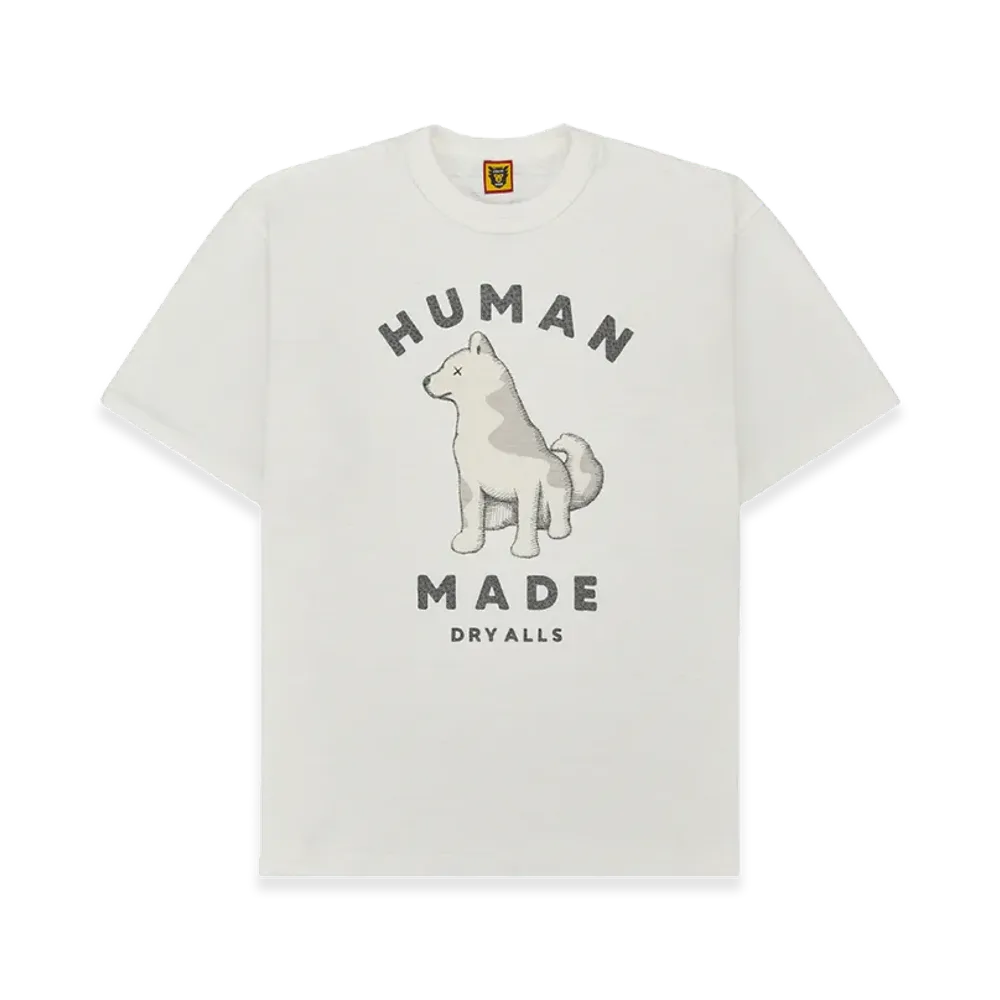 HUMAN MADE x Kaws Graphic T-Shirt Seoul Store Exclusive "White"