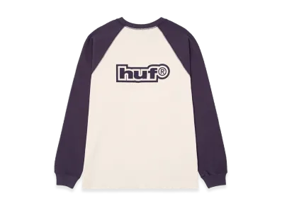 HUF 89 Outline LS Raglan "Purple"