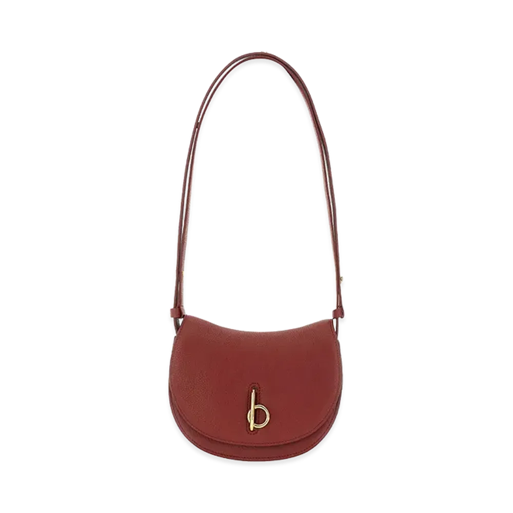 Burberry Women's Mini Rocking Horse Shoulder Bag "Dark Red"