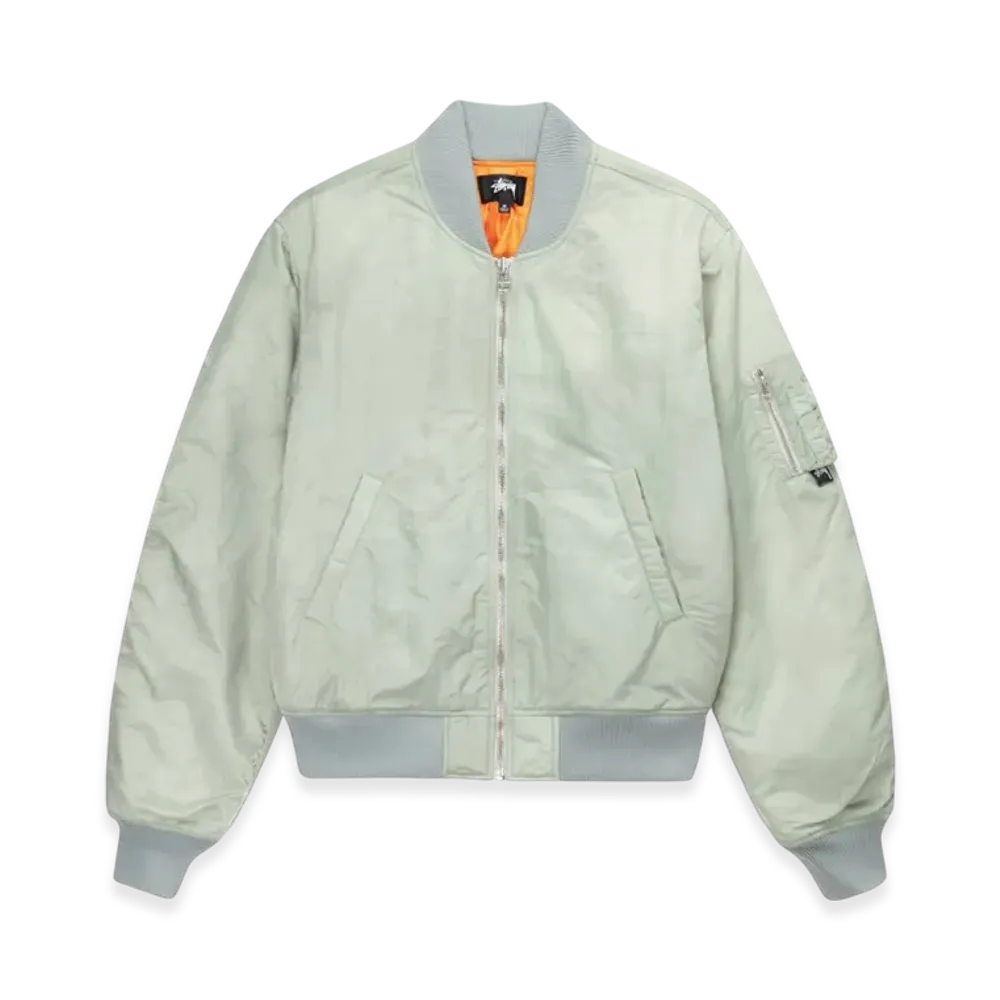Stussy Dyed Nylon Bomber "Stone"