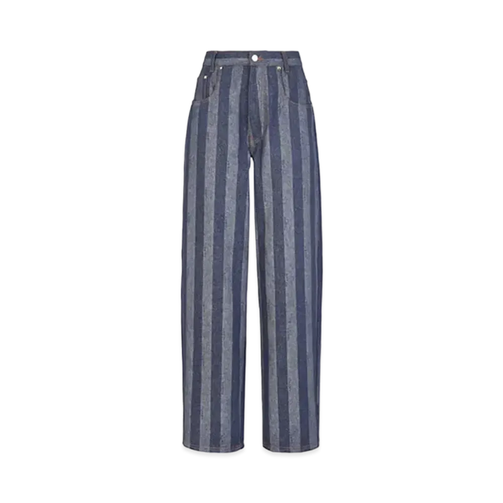 FENDI Long Jeans Pequin Denim Pants "Blue"