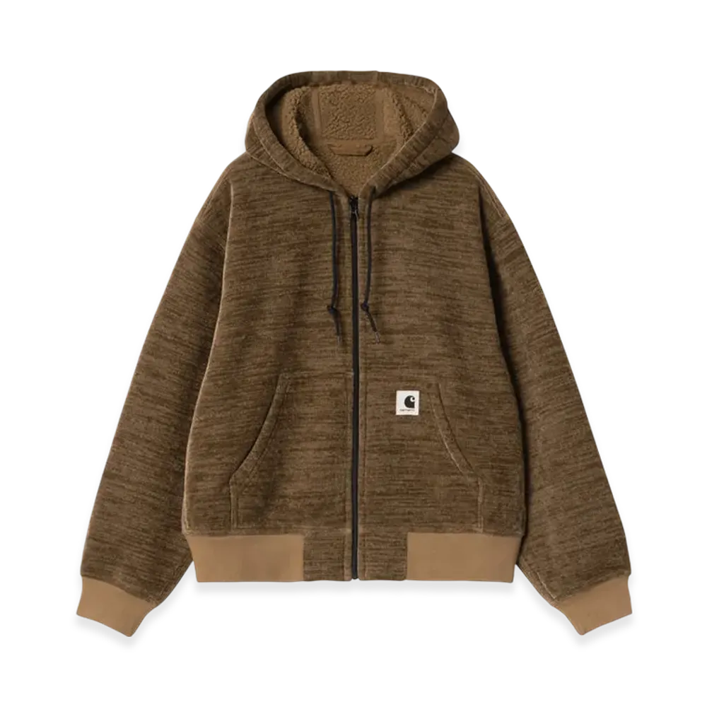 Carhartt WIP Women's OG Active Sweat Jacket "Hamilton Brown"