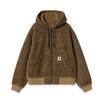 Carhartt WIP Women's OG Active Sweat Jacket "Hamilton Brown"