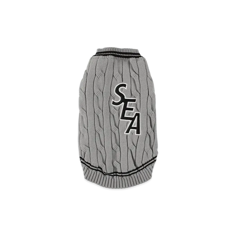 WIND AND SEA DOG TILDEN SWEATER "Gray"