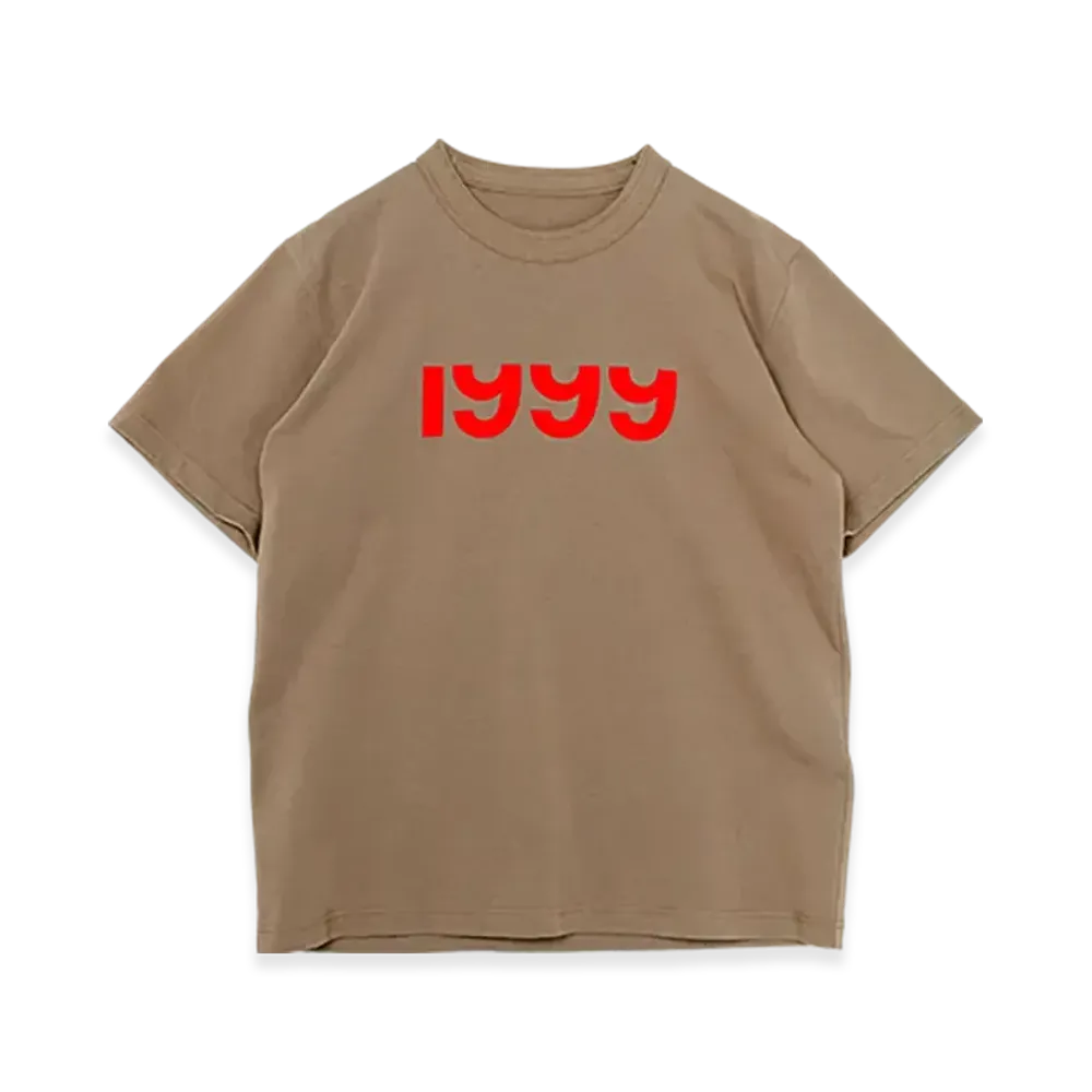 sacai Flock Print T-Shirt "Beige"