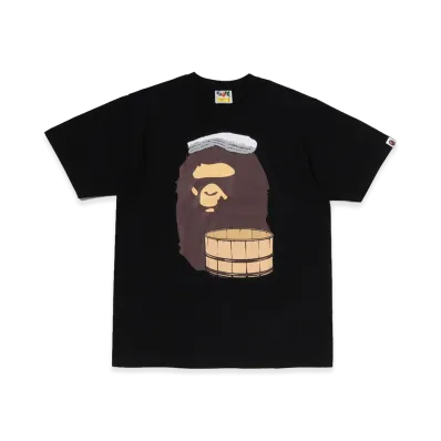 A BATHING APE SENTO Ape Head Tee "Black"