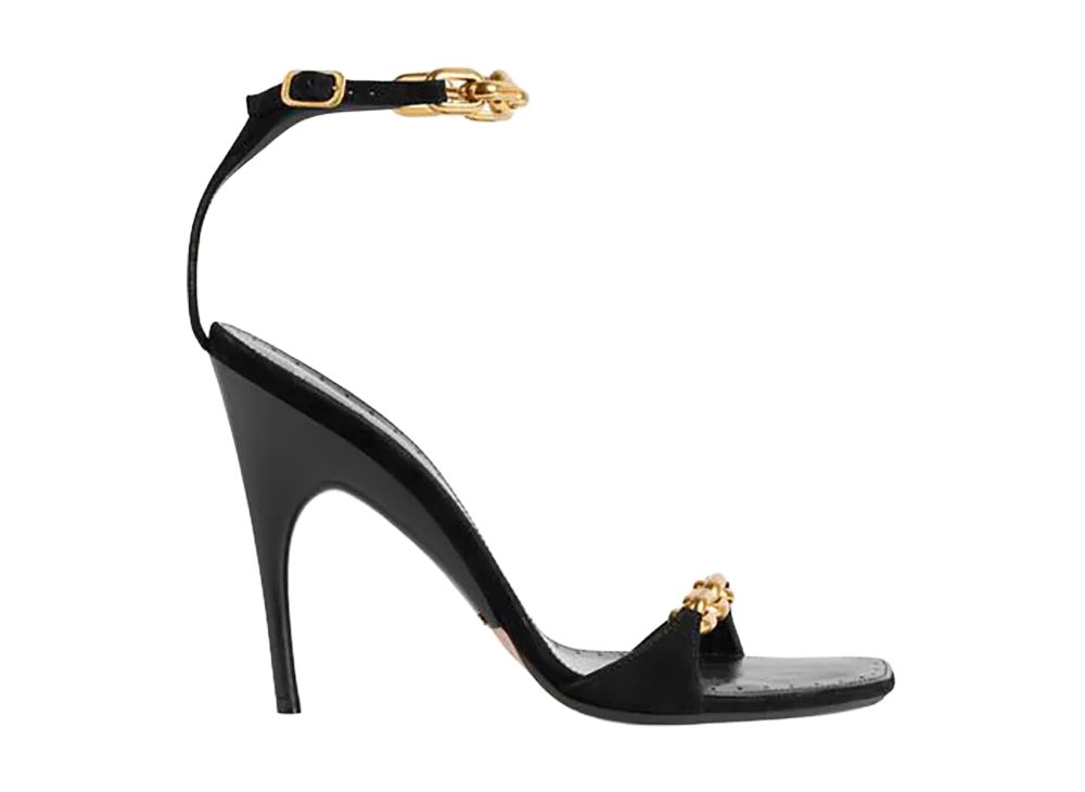 Balenciaga Women's Duchesse Sandals "Black"