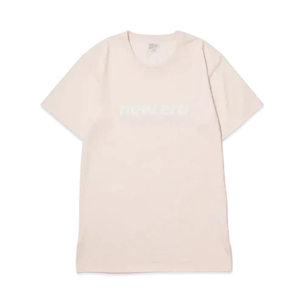 NEW ERA Performance Apparel Women's Short Sleeve Tech Long Length T-Shirt "Light Pink"