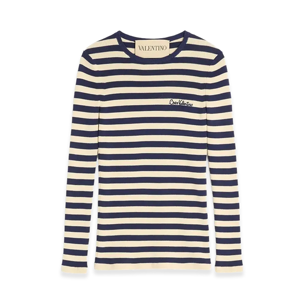 Valentino Women's Pap Sweaters "Navy"