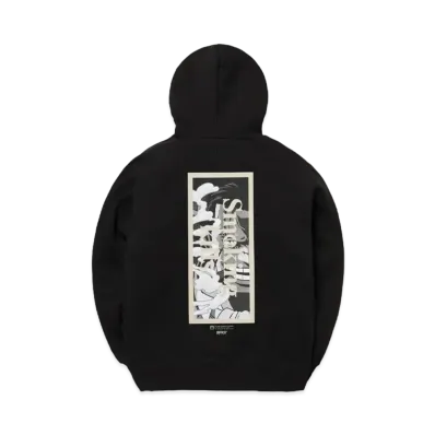 FR2 x ONE PIECE Collaboration Smokers Hoodie CROCODILE ver "Black"