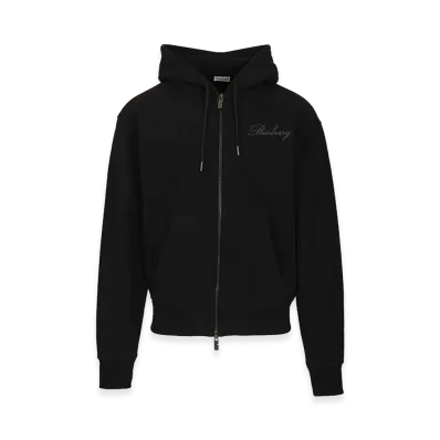 Burberry Cotton Hoodie "Black"