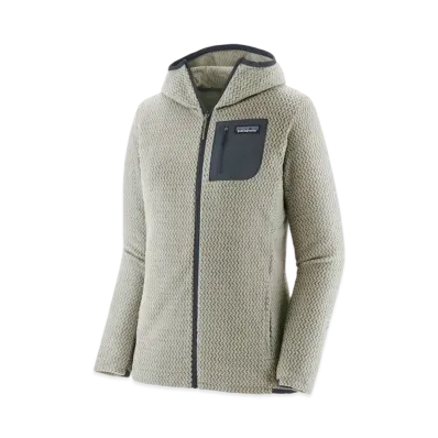 Patagonia Women's R1 Air Full Zip Hoody "White"