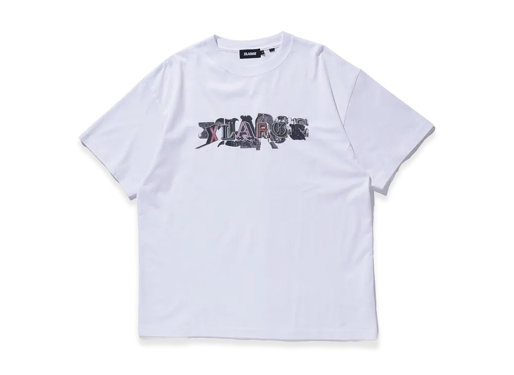 XLARGE Lettering S/S Tee "White"