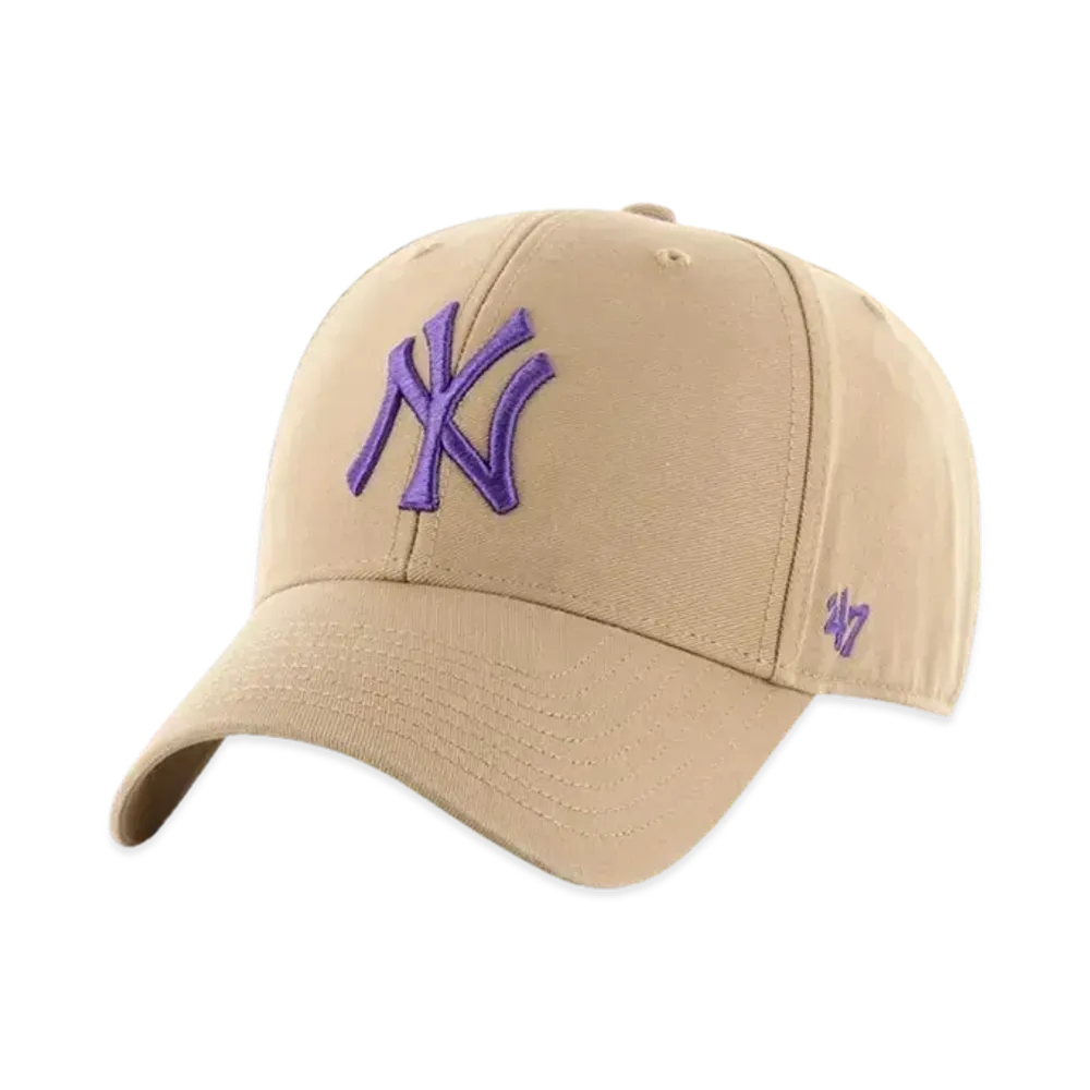 47 MVP17WBV NYY Yankees MVP "Khaki/Purple"