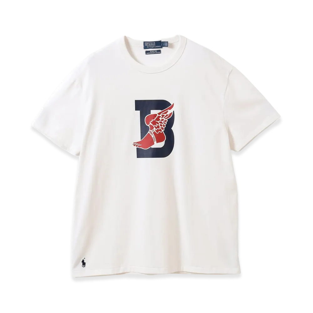 BEAMS x Polo Ralph Lauren Women's B-Wing Short Sleeve... "White"