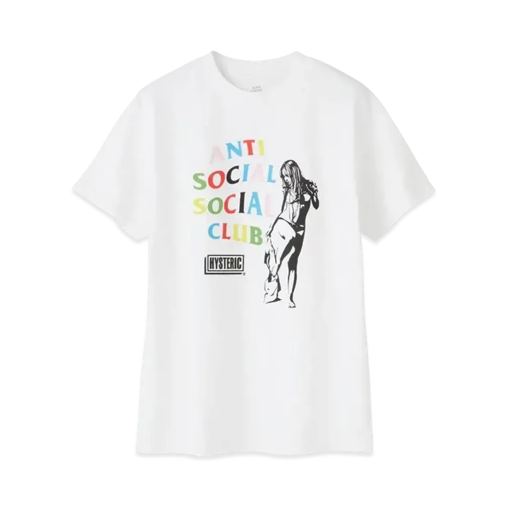 ANTI SOCIAL SOCIAL CLUB x Hysteric Glamour T-Shirt "White" (SS20)