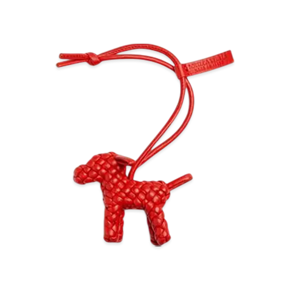 Bottega Veneta Dog Charm "Tulips"