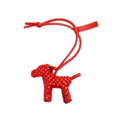 Bottega Veneta Dog Charm "Tulips"