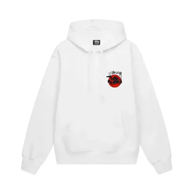 Stussy Skateman Hoodie "White"