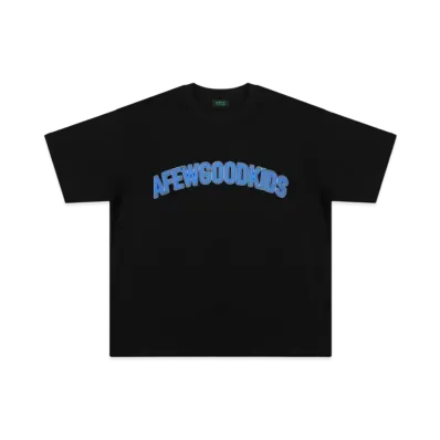 A FEW GOOD KIDS Semicircle Logo Tee "Black"