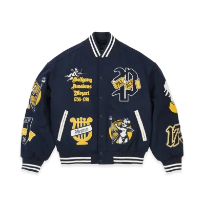 PALACE Wolfgang Varsity Jacket "Navy"