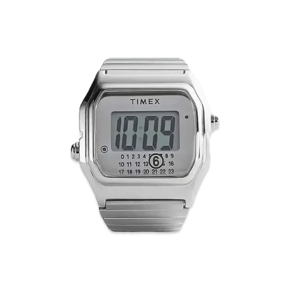 TIMEX x MM6 Maison Margiela T80 Ring Watch "Silver"