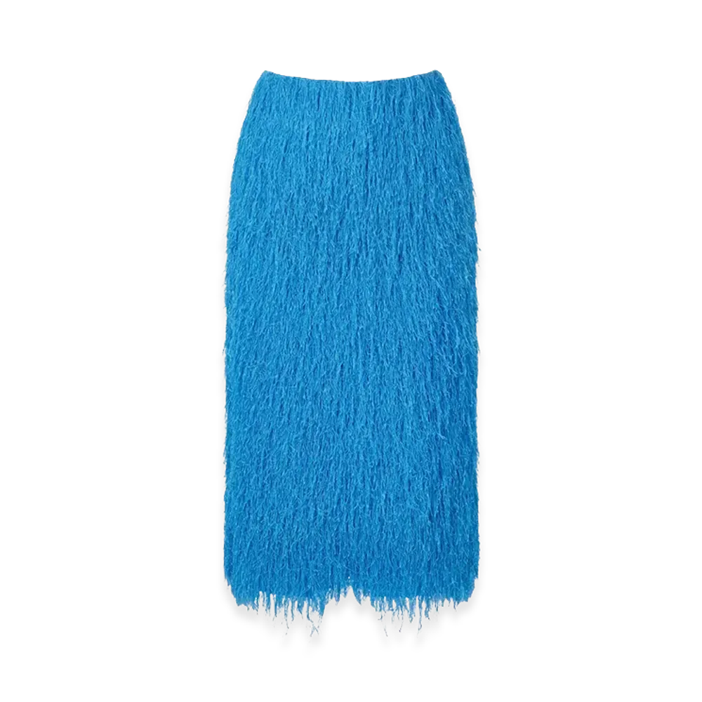 DRIES VAN NOTEN Women's Skirts "Turquoise"