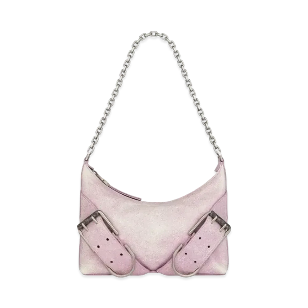 GIVENCHY Voyou Boyfriend Party Bag In Aged Leather "Old Pink"