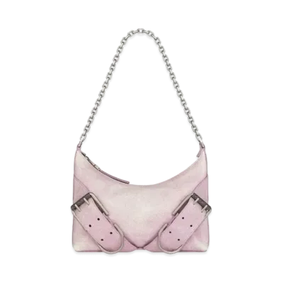 GIVENCHY Voyou Boyfriend Party Bag In Aged Leather "Old Pink"