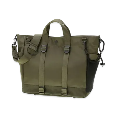 POTR / RIDE 2Way Tote Bag "Olive Green"