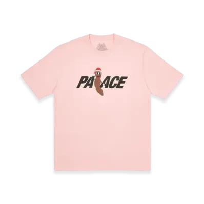 PALACE Mr Hankey T-Shirt "Pink"