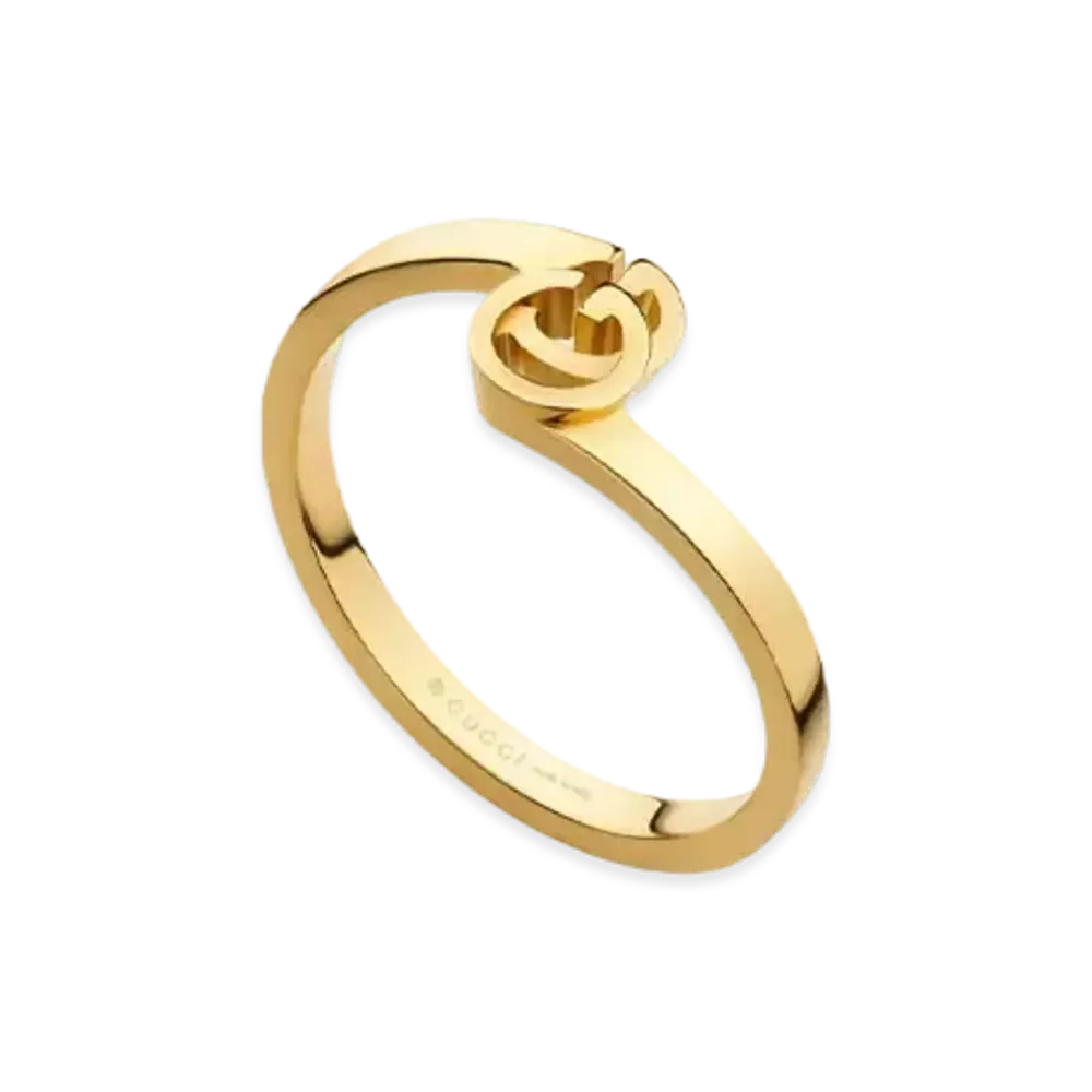 GUCCI Yellow Gold GG Ring "Gold"