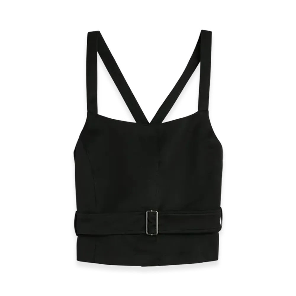 OUR LEGACY Trench Vest "Tasteful Black Megatwist Twill"