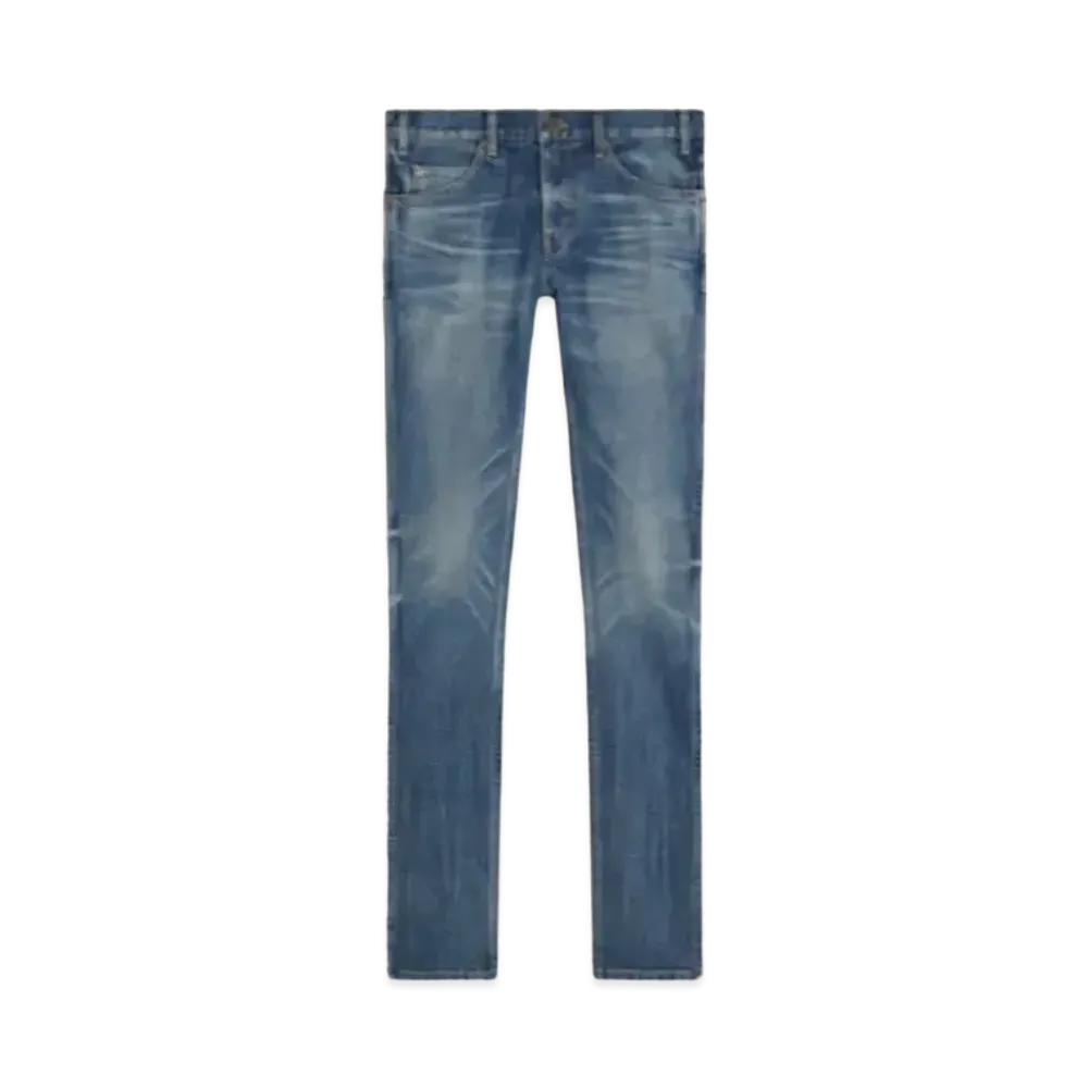CELINE Skinny Jeans / Denim Union Wash "Union Wash"