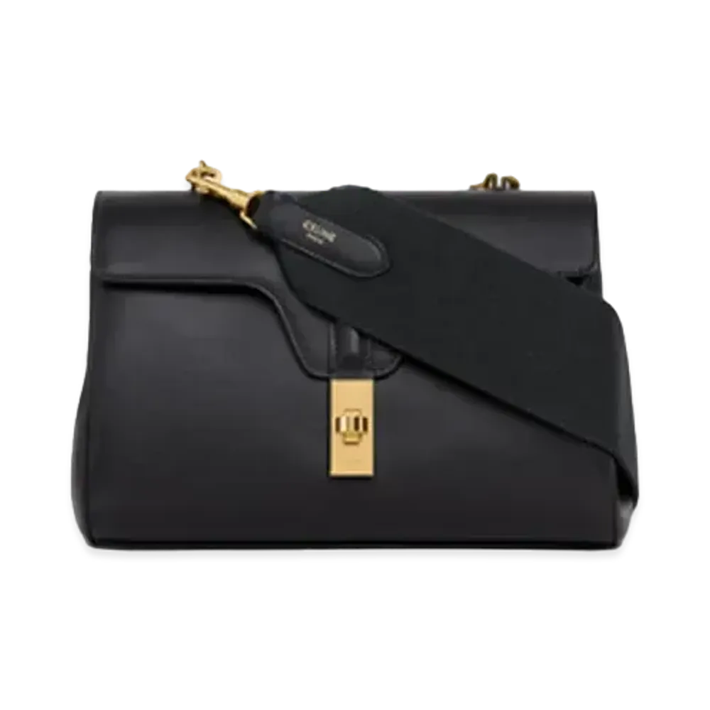 CELINE Teen Soft 16 in Smooth Calfskin "Black"