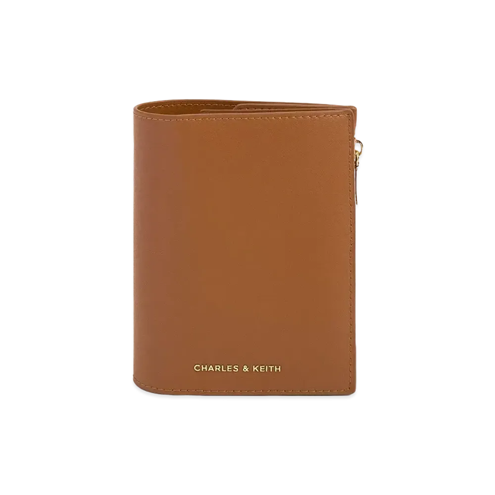 CHARLES & KEITH Noel Passport Holder "Brown"
