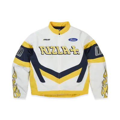 PALACE x RIZLA Race Jacket "White"