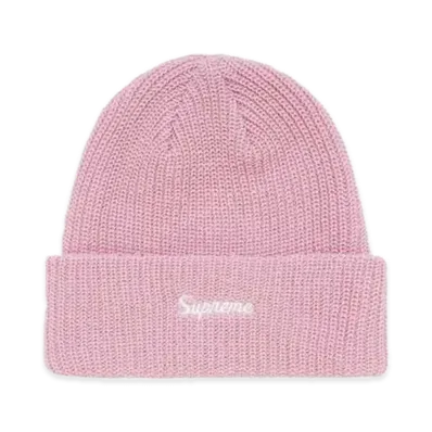 Supreme Loose Gauge Beanie "Pink"