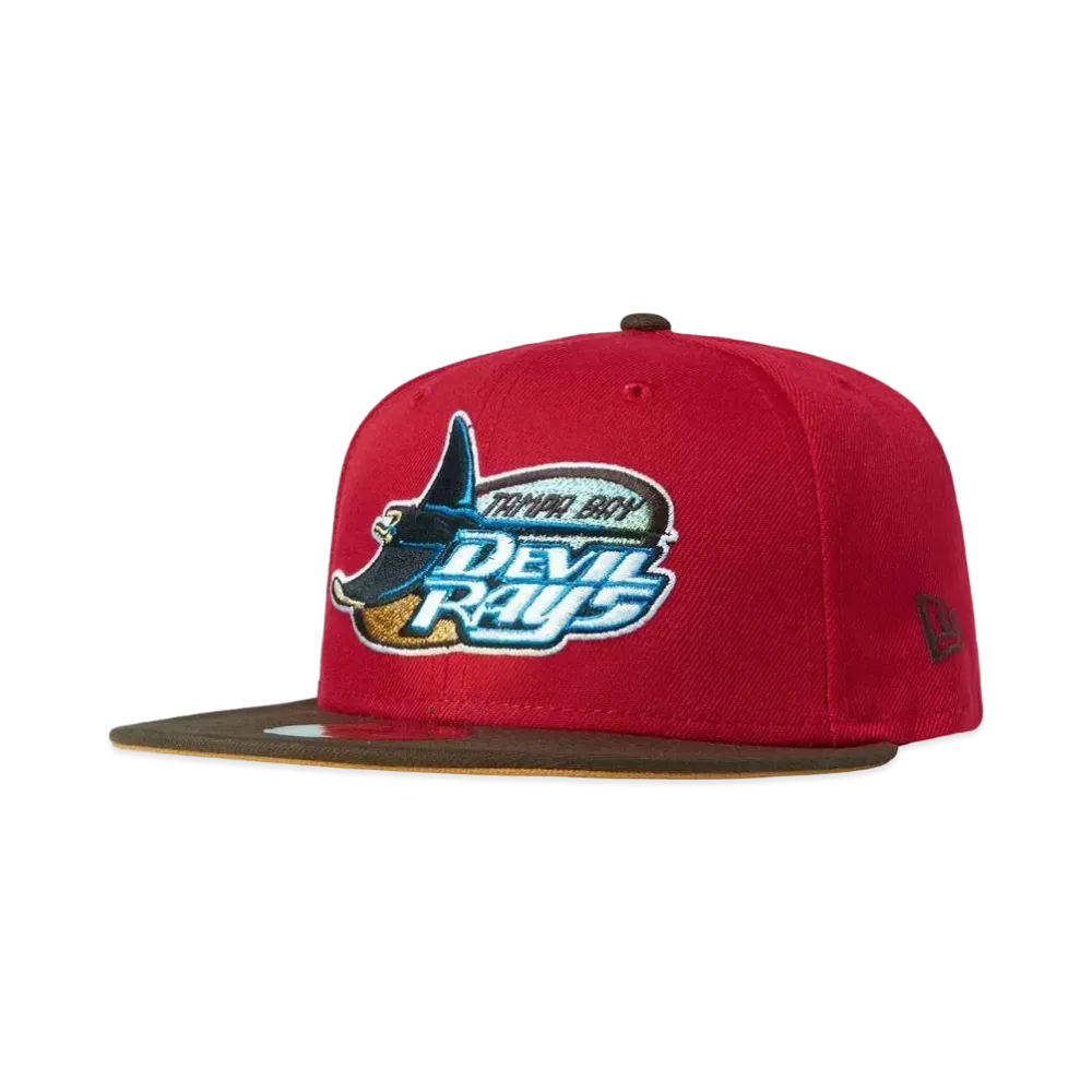 NEW ERA 59FIFTY Harlem Exclusive Tampa Bay Rays "Red/Brown"