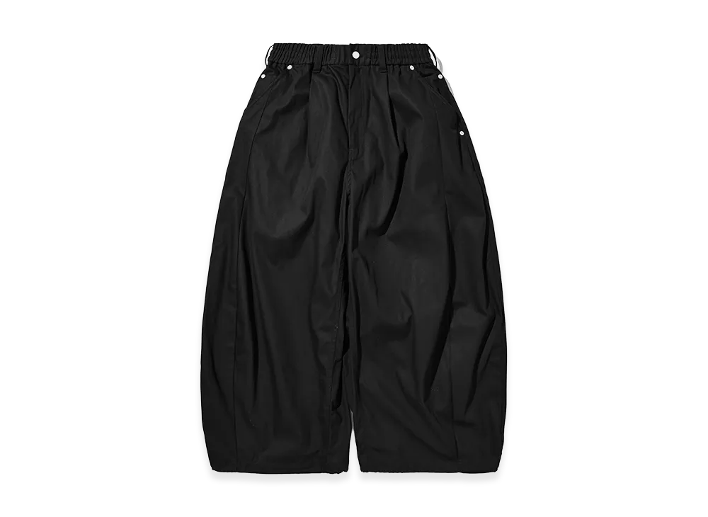 CLESSTE T/C Gabardine City Wide Pants "Black"