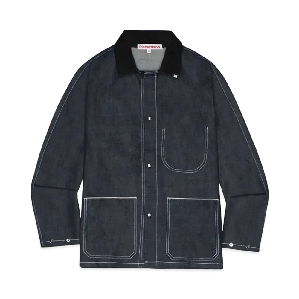 Richardson DENIM WORK JACKET "Contrast Stitch"