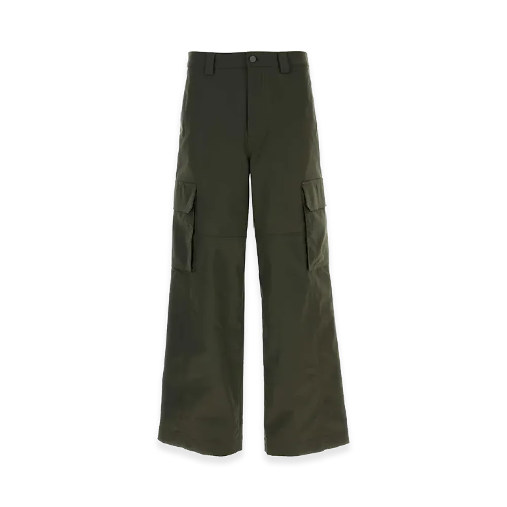 Valentino Polyester Blend Cargo Pant "Olive Green"