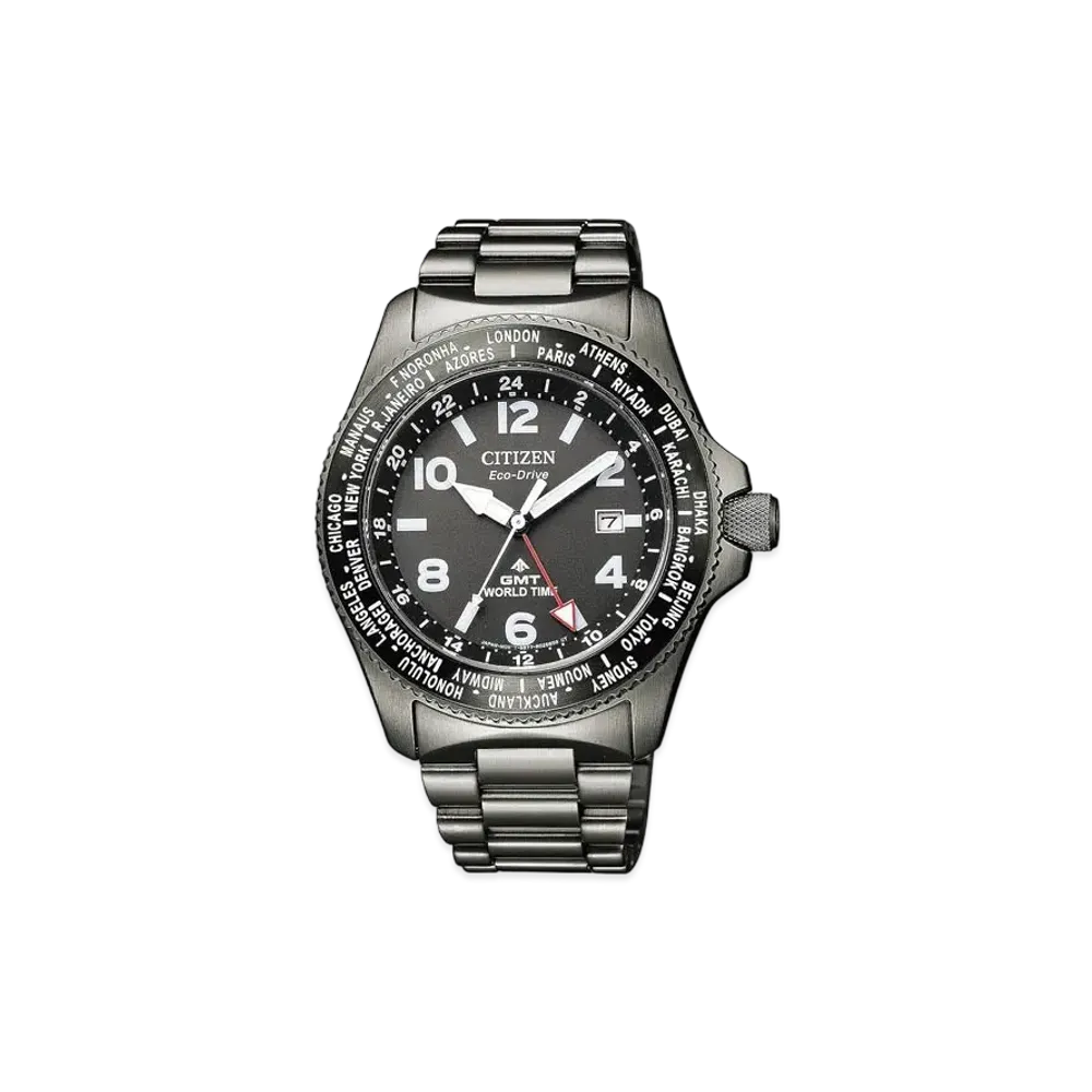 CITIZEN Promaster Eco-Drive LAND Series GMT BJ7107-83E