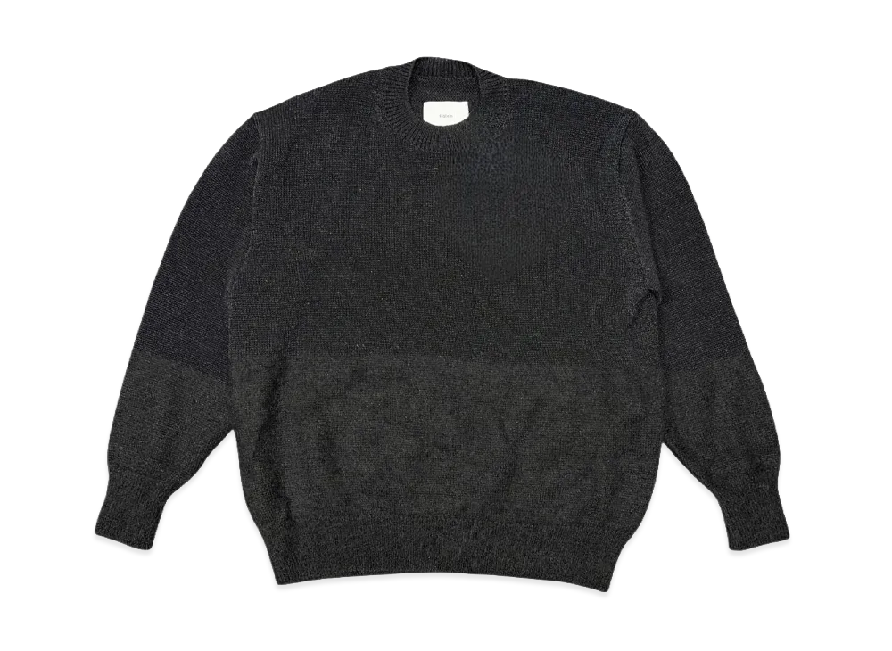 ssstein Mohair Glitter Knit Combination LS 