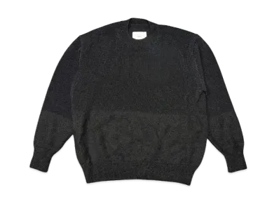 ssstein Mohair Glitter Knit Combination LS "Greige"