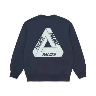PALACE Slub Crew (FW21) "Navy"