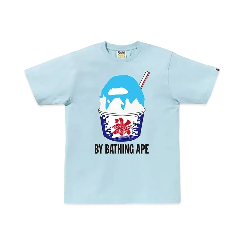 A BATHING APE Shave Ice By Bathing Ape Tee "Sax"