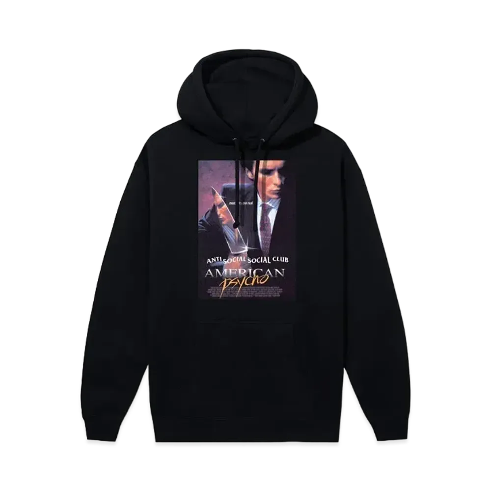 ANTI SOCIAL SOCIAL CLUB Psycho Monster Hoodie "Black"