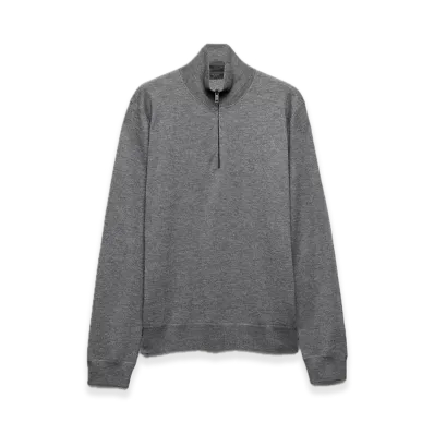 PRADA Cashmere x Silk Turtleneck "Gray"