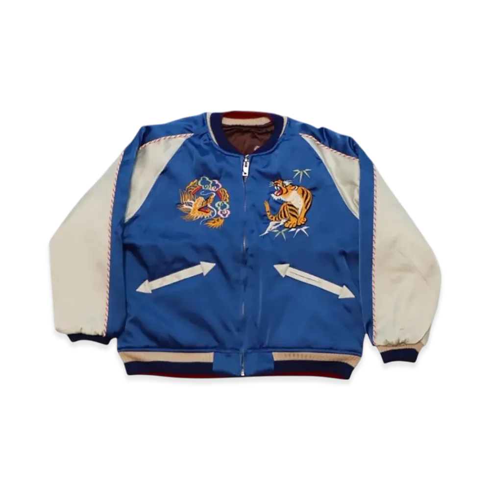 SAPEur 2025 Kid's SNVG Reversible Souvenir Jacket "Blue/Brown"
